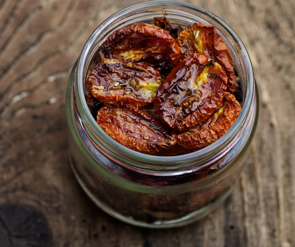 sun dried tomatoes
